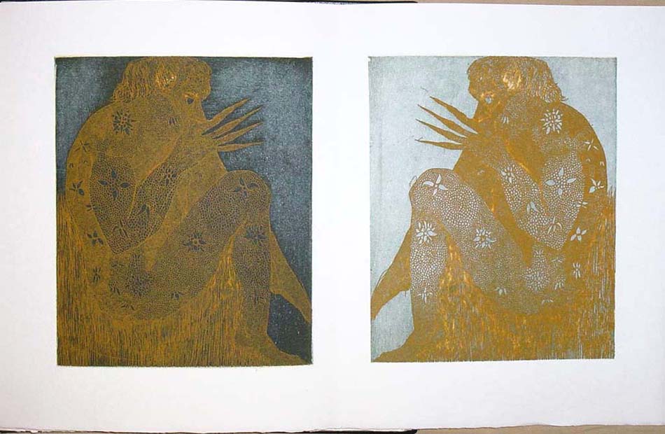 Leonard Baskin, A Book of Demons: etchings. Northampton, Mass.: Gehenna Press, 2001.