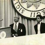 Samuel Herman Dreer '10 and Kenneth I. Chenault '73