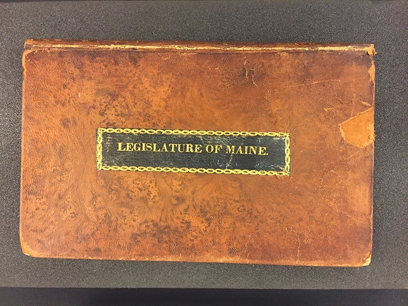 The Constitution of the State of Maine, and that of the United States. Portland, ME: Francis Douglas, 1820.